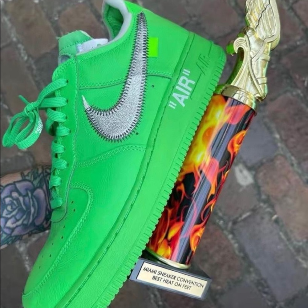 Air Force 1 Low - Off-White Green Spark
